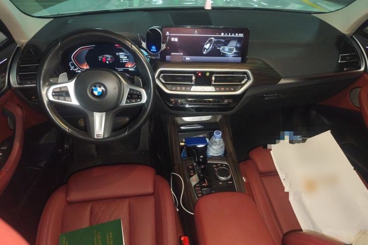 Used BMW X3 2022 xDrive30i Luxury Model M Night Sky Package Center Console