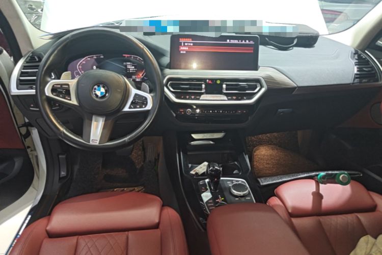 Used BMW X3 2022 xDrive30i Luxury Model M Night Sky Package Center Console