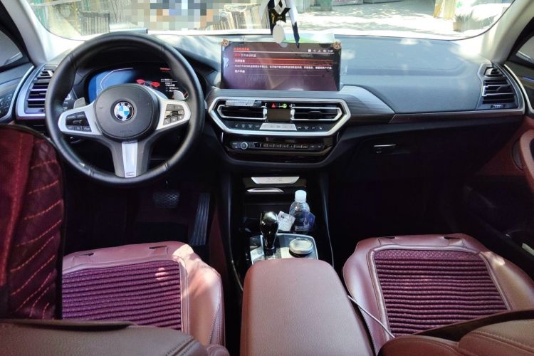 Used BMW X3 2022 xDrive30i Luxury Model M Night Sky Package Center Console