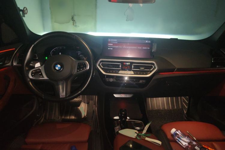 Used BMW X3 2022 xDrive30i Luxury Edition M Night Sky Package Center Console