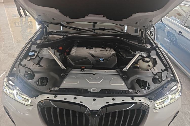 Used BMW X3 2022 xDrive30i Luxury Model M Night Sky Package Engine Bay