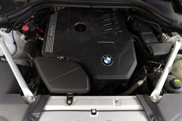 Used BMW X3 2022 xDrive30i Luxury Model M Night Sky Package Engine Bay