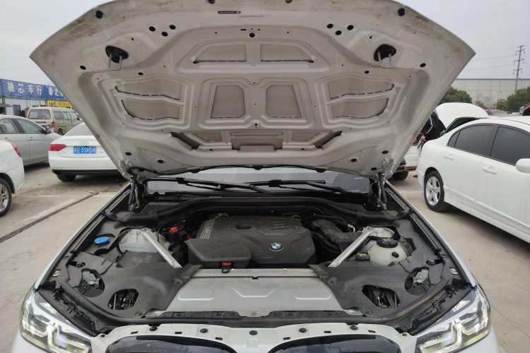 Used BMW X3 2022 xDrive30i Luxury Model M Night Sky Package Engine Bay