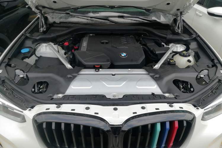 Used BMW X3 2022 xDrive30i Luxury Model M Night Sky Package Engine Bay