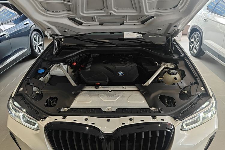 Used BMW X3 2022 xDrive30i Luxury Model M Night Sky Package Engine Bay
