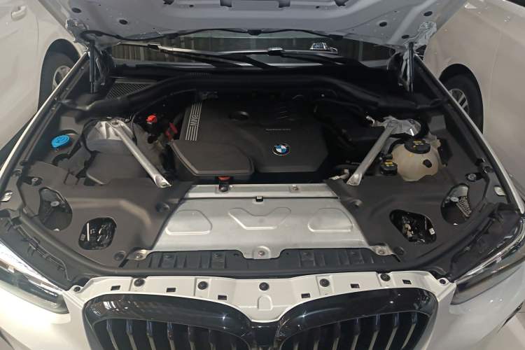 Used BMW X3 2022 Second Facelift xDrive30i Leading Edition M Night Sky Package Engine Bay