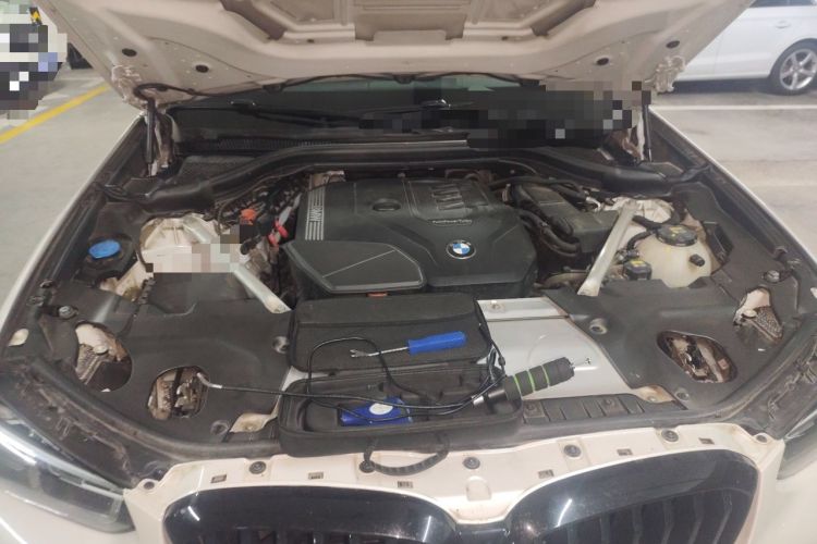 Used BMW X3 2022 xDrive30i Luxury Model M Night Sky Package Engine Bay