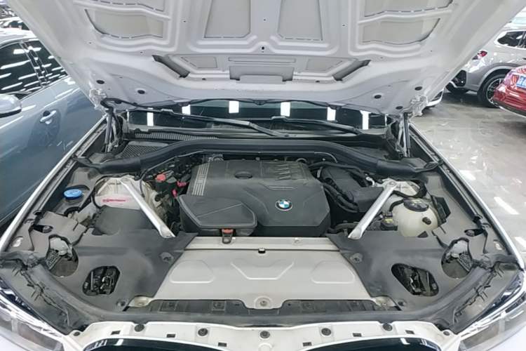 Used BMW X3 2022 Second Facelift xDrive30i Leading Edition M Night Sky Package Engine Bay