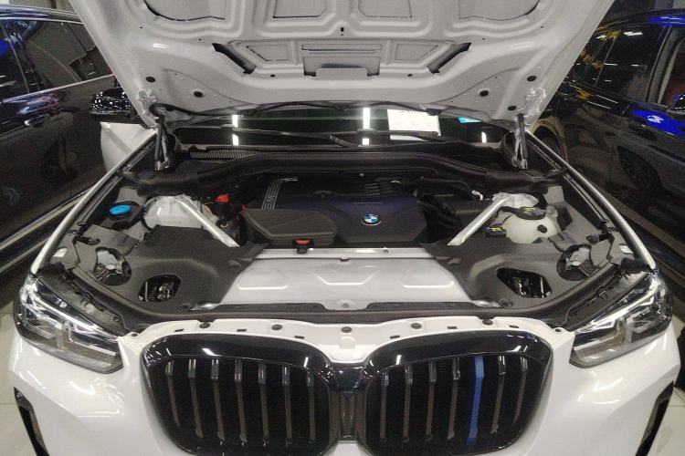 Used BMW X3 2022 xDrive30i Luxury Model M Night Sky Package Engine Bay