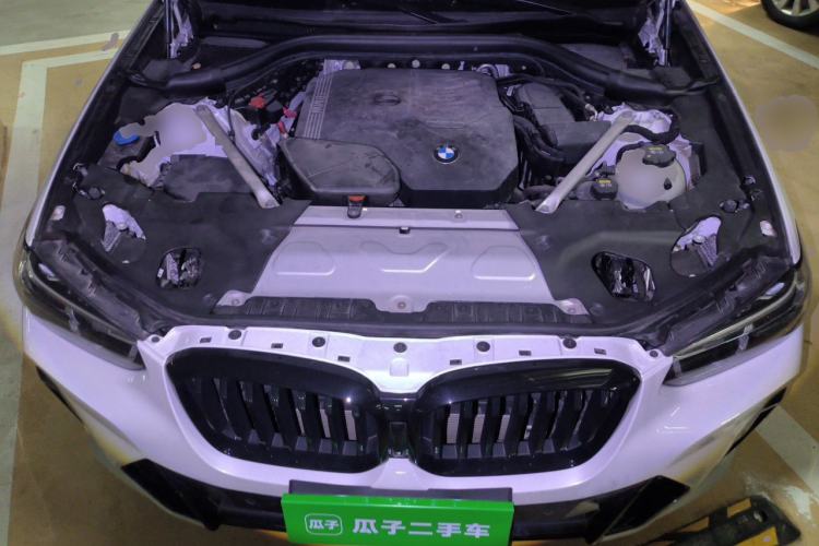 Used BMW X3 2022 xDrive30i Luxury Model M Night Sky Package Engine Bay