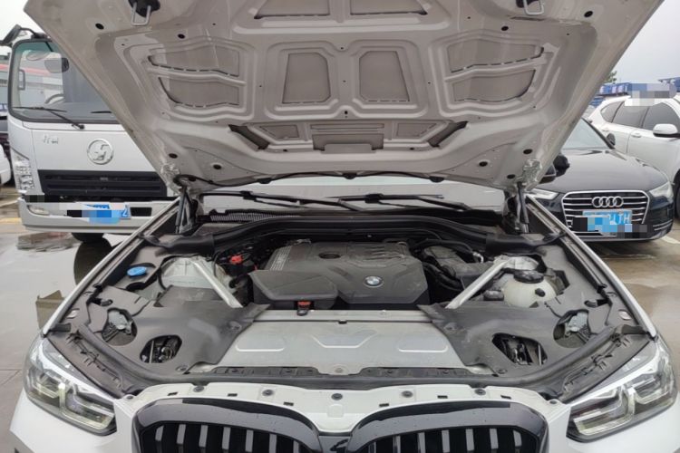 Used BMW X3 2022 xDrive30i Luxury Model M Night Sky Package Engine Bay