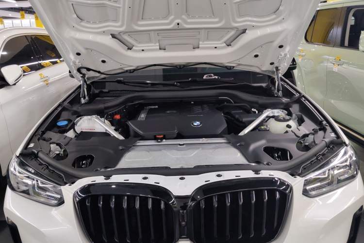Used BMW X3 2022 Second Facelift xDrive30i Leading Edition M Night Sky Package Engine Bay