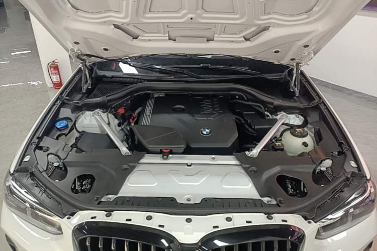 Used BMW X3 2022 Second Facelift xDrive30i Leading Edition M Night Sky Package Engine Bay