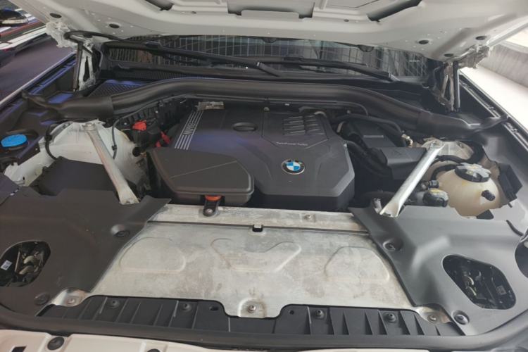 Used BMW X3 2022 Second Facelift xDrive30i Leading Edition M Night Sky Package Engine Bay