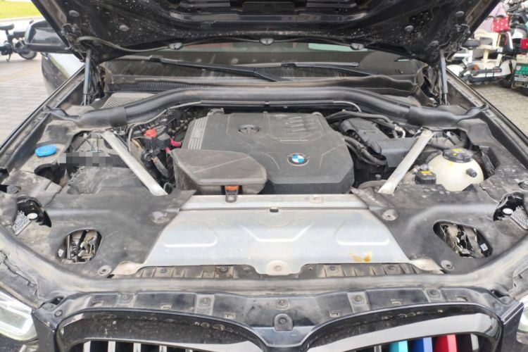 Used BMW X3 2022 Second Facelift xDrive30i Leading Edition M Night Sky Package Engine Bay