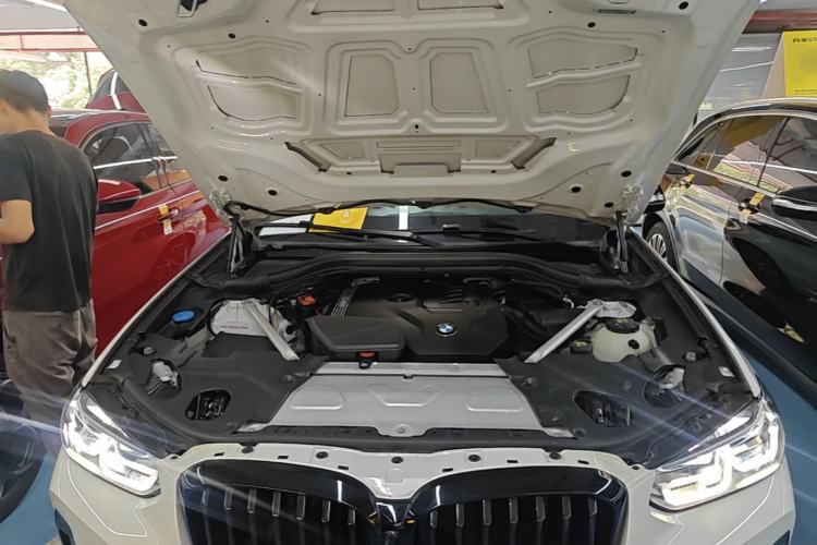 Used BMW X3 2022 xDrive30i Luxury Model M Night Sky Package Engine Bay