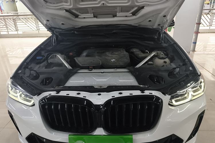 Used BMW X3 2022 xDrive30i Luxury Model M Night Sky Package Engine Bay