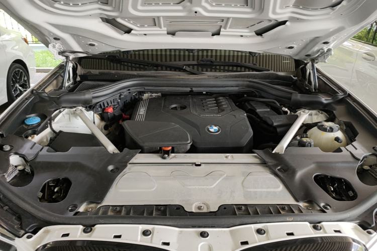 Used BMW X3 2022 xDrive30i Luxury Model M Night Sky Package Engine Bay