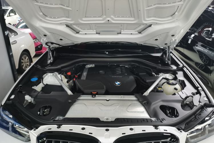 Used BMW X3 2022 xDrive30i Luxury Model M Night Sky Package Engine Bay