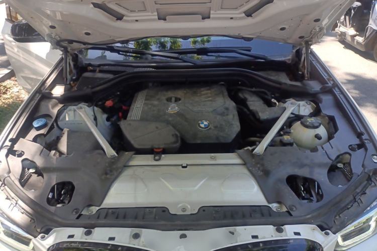 Used BMW X3 2022 xDrive30i Luxury Model M Night Sky Package Engine Bay