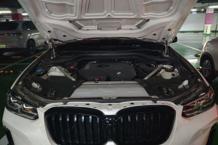 Used BMW X3 2022 xDrive30i Luxury Model M Night Sky Package Engine Bay