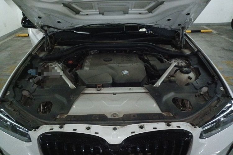 Used BMW X3 2022 xDrive30i Luxury Model M Night Sky Package Engine Bay