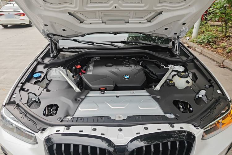 Used BMW X3 2022 xDrive30i Luxury Model M Night Sky Package Engine Bay