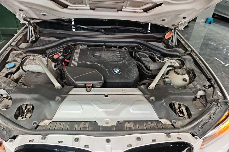 Used BMW X3 2022 xDrive30i Luxury Model M Night Sky Package Engine Bay