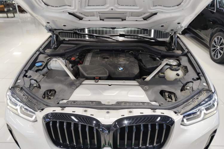 Used BMW X3 2022 xDrive30i Luxury Model M Night Sky Package Engine Bay