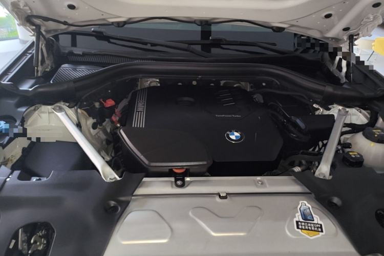 Used BMW X3 2022 Second Facelift xDrive30i Leading Edition M Night Sky Package Engine Bay