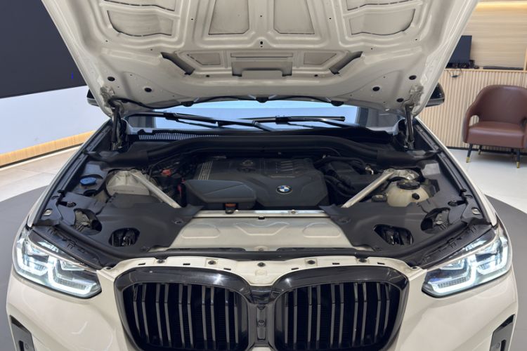 Used BMW X3 2022 xDrive30i Luxury Model M Night Sky Package Engine Bay