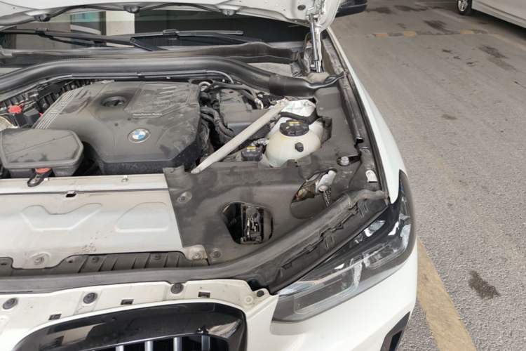 Used BMW X3 2022 Second Facelift xDrive30i Luxury Edition M Night Sky Package Engine Bay Left