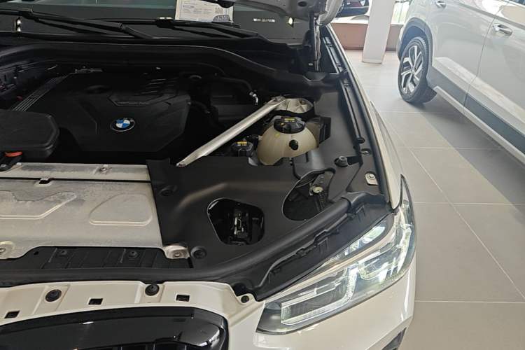 Used BMW X3 2022 xDrive30i Luxury Model M Night Sky Package Engine Bay Left