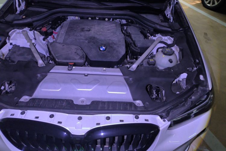 Used BMW X3 2022 xDrive30i Luxury Model M Night Sky Package Engine Bay Left