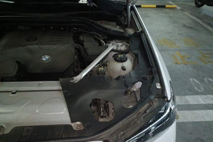 Used BMW X3 2022 xDrive30i Luxury Model M Night Sky Package Engine Bay Left