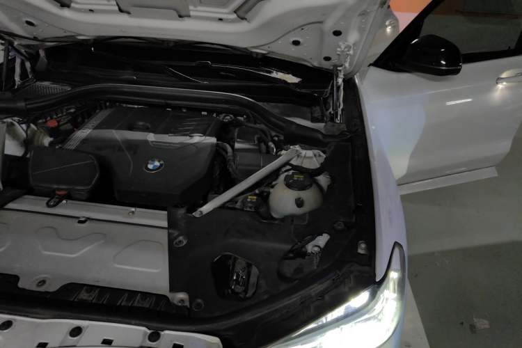 Used BMW X3 2022 xDrive30i Luxury Model M Night Sky Package Engine Bay Left
