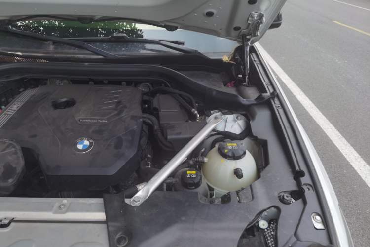 Used BMW X3 2022 xDrive30i Luxury Model M Night Sky Package Engine Bay Left