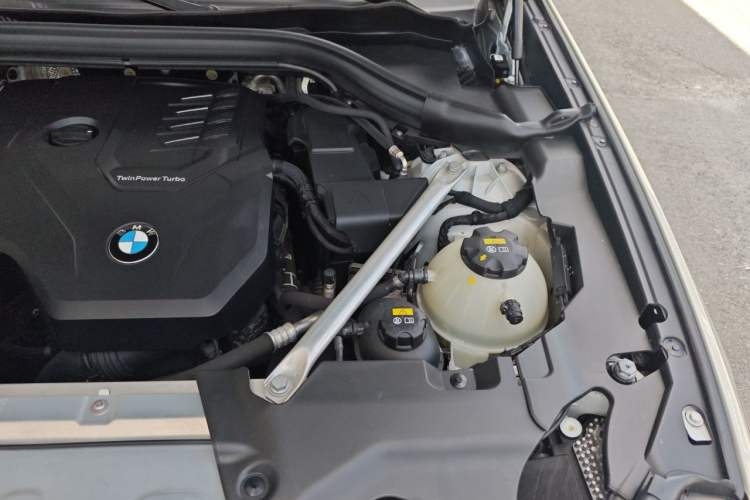 Used BMW X3 2022 Second Facelift xDrive30i Leading Edition M Night Sky Package Engine Bay Left