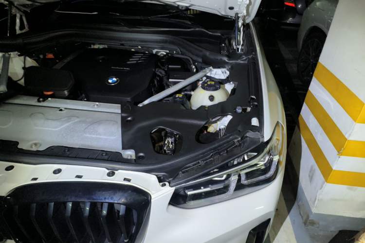 Used BMW X3 2022 xDrive30i Luxury Model M Night Sky Package Engine Bay Left