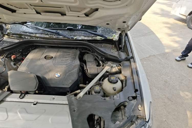 Used BMW X3 2022 xDrive30i Luxury Model M Night Sky Package Engine Bay Left