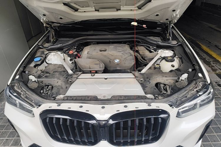 Used BMW X3 2022 xDrive30i Luxury Model M Night Sky Package Engine Bay