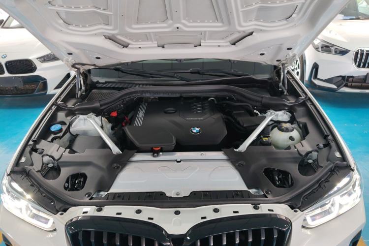Used BMW X3 2022 xDrive30i Luxury Model M Night Sky Package Engine Bay