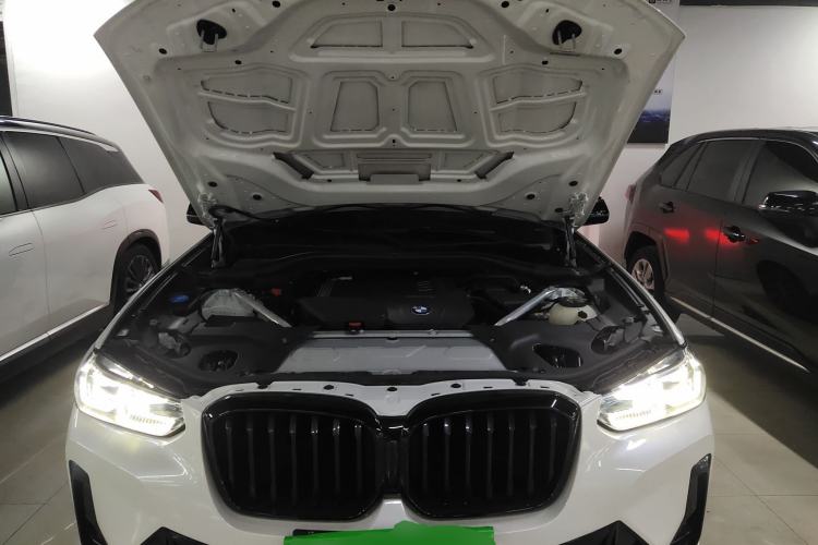 Used BMW X3 2022 xDrive30i Luxury Model M Night Sky Package Engine Bay