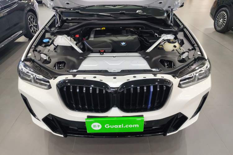 Used BMW X3 2022 xDrive30i Luxury Model M Night Sky Package Engine Bay