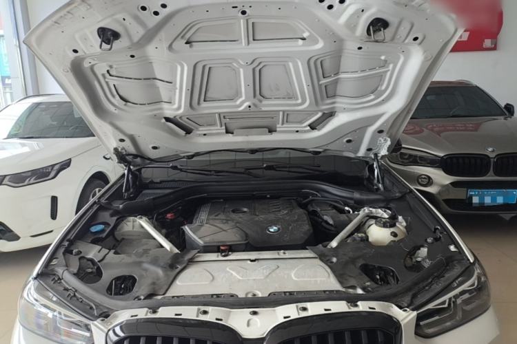 Used BMW X3 2022 Second Facelift xDrive30i Leading Edition M Night Sky Package Engine Bay