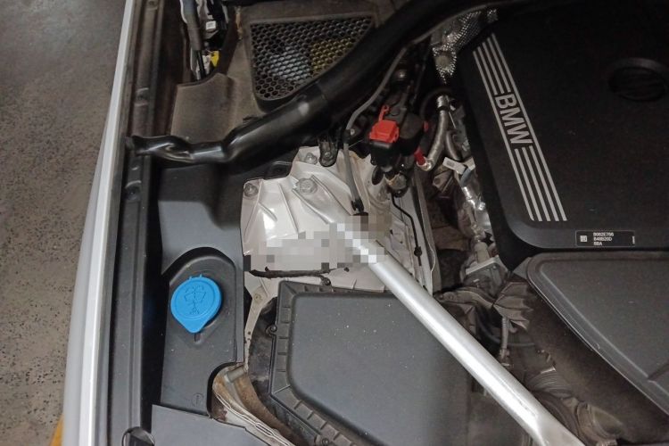 Used BMW X3 2022 Second Facelift xDrive30i Leading Edition M Night Sky Package Engine Bay Right