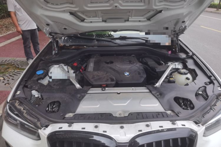 Used BMW X3 2022 xDrive30i Luxury Model M Night Sky Package Engine Bay