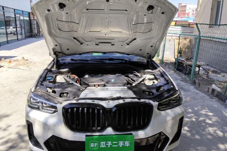 Used BMW X3 2022 xDrive30i Luxury Model M Night Sky Package Engine Bay