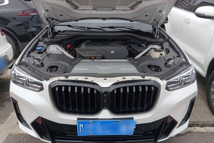 Used BMW X3 2022 Second Facelift xDrive30i Leading Edition M Night Sky Package Engine Bay
