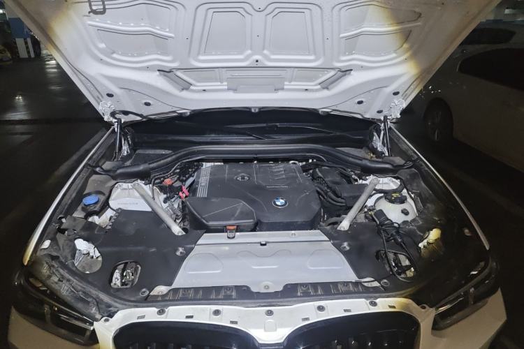 Used BMW X3 2022 Second Facelift xDrive30i Leading Edition M Night Sky Package Engine Bay